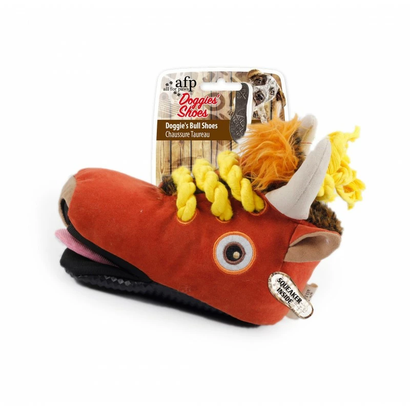 All For Paws Jouet AFP Doggies'shoes Chaussure Taureau 3 All For Paws Jouet AFP Doggies'shoes Chaussure Taureau