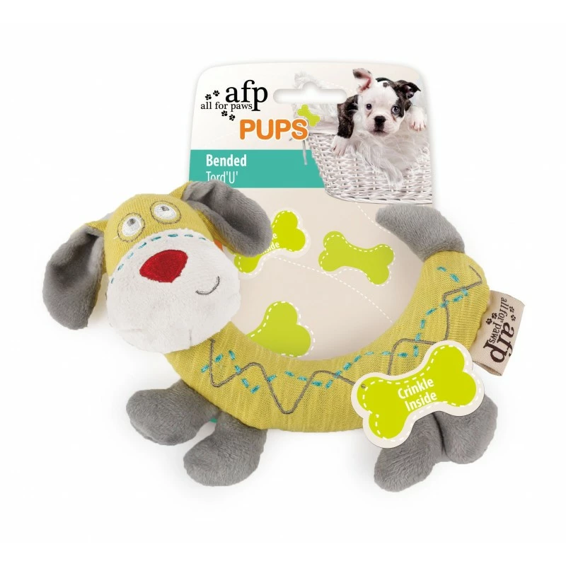 All For Paws Jouet AFP Pups Tord'u 3 All For Paws Jouet AFP Pups Tord'u