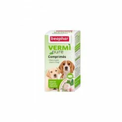 Comprimés Aux Plantes Chiot & Chien Beaphar VERMIpure
