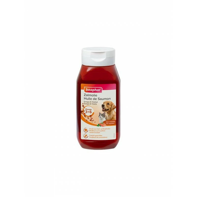 HUILE DE SAUMON - BEAPHAR, ZALMOLIE 430 ML 3 HUILE DE SAUMON - BEAPHAR, ZALMOLIE 430 ML