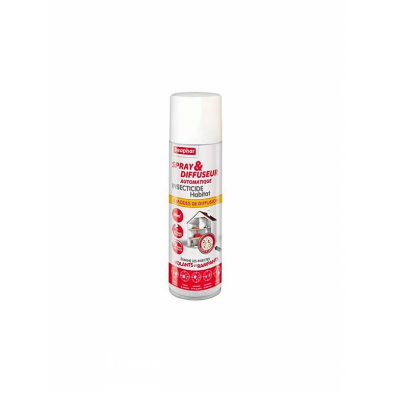 Insecticide Habitat Beaphar Spray & Diffuseur Automatique 250 Ml 3 Insecticide Habitat Beaphar Spray & Diffuseur Automatique 250 Ml