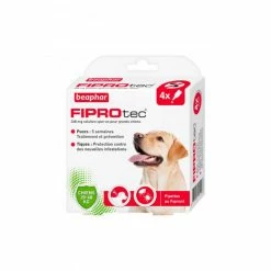 Pipettes Antiparasitaires Chien 20 à 40 Kg Beaphar FIPROtec