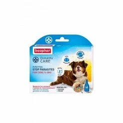 Pipettes Stop Parasites Chien 15 à 30 Kg Beaphar DiméthiCARE