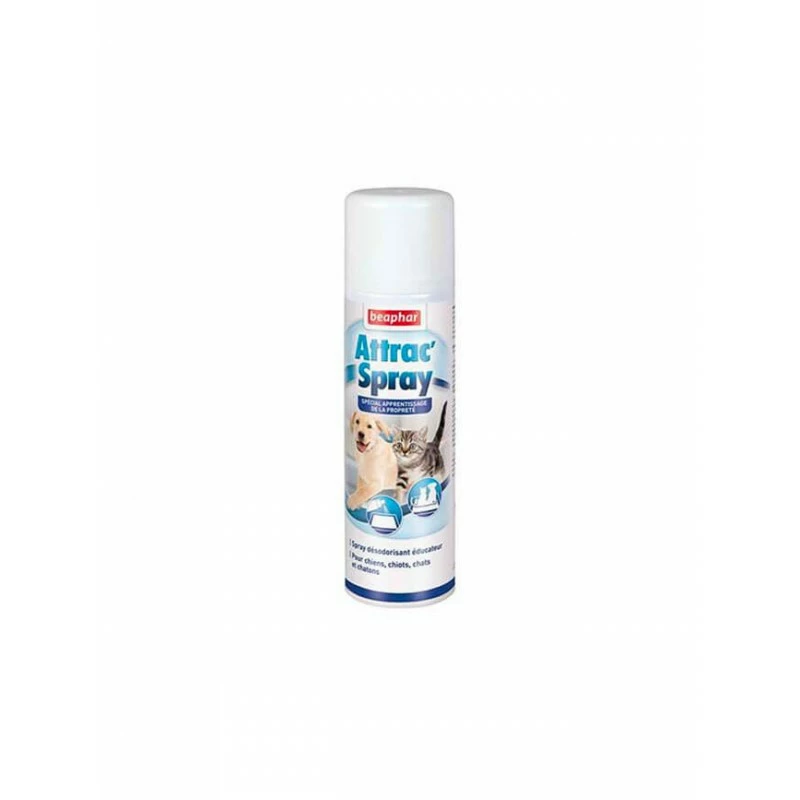 Spray éducateur Chaton & Chiot Beaphar Attrac'Spray 250 Ml 3 Spray éducateur Chaton & Chiot Beaphar Attrac'Spray 250 Ml
