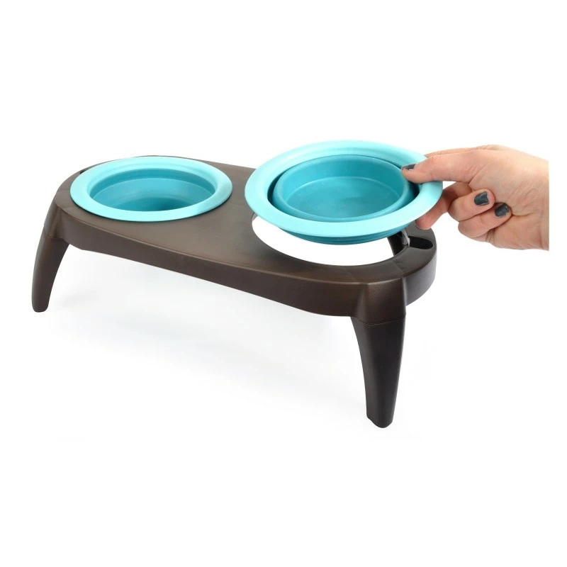 Porte écuelle Avec Gamelles Diner Dock Camon 2 X 600 Ml 4 Porte écuelle Avec Gamelles Diner Dock Camon 2 X 600 Ml – Image 2