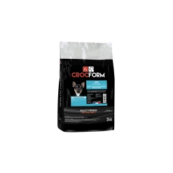 Croquettes Petites Races CROCFORM Premium Light 3 Kg