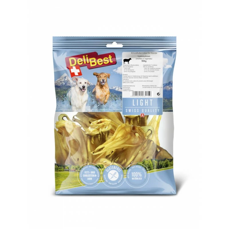 Light - Oreilles D'agneau Delibest 3 Light - Oreilles D'agneau Delibest
