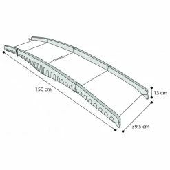 Rampe D'accès Télescopique Flamingo -magasin de soins pour chiens flamingo rampe dacces telescopique flamingo 516756 5