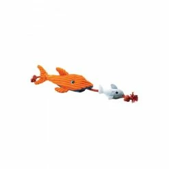 Happy Pet Jouet Peluche Cordy Catcher Shark