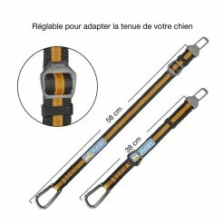 Attache De Sécurité Direct To Seatbelt Kurgo -magasin de soins pour chiens kurgo attache de securite direct to seatbelt kurgo cy0802 1