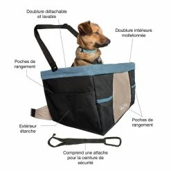 Siège Réhausseur Rover Kurgo -magasin de soins pour chiens kurgo siege rehausseur rover kurgo cy0796 2