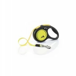 Laisse Enrouleur Flexi Néon Tape