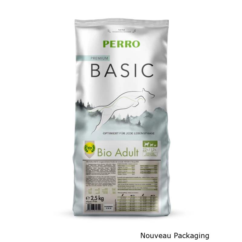 Croquettes Perro Basic - Bio Adulte 3 Croquettes Perro Basic - Bio Adulte