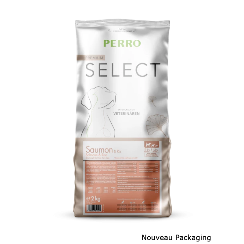 Croquettes Perro Select - Saumon & Riz 3 Croquettes Perro Select - Saumon & Riz