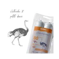 Friandises Autruche & Patate Douce Perro 2 X 400 G -magasin de soins pour chiens perro friandises autruche patate douce perro 2 x 400 g 181580 2