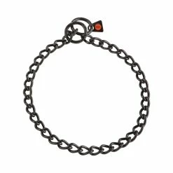 Collier à Maillons Ronds Sprenger Inox Noir 3 Mm